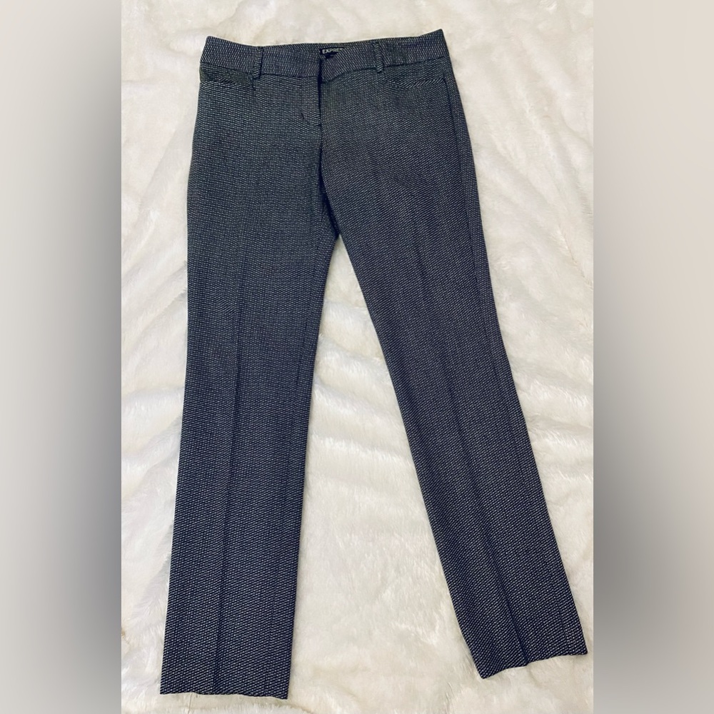 Black and white Express pants